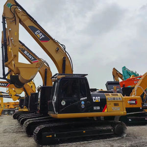 323รถขุดตีนตะขาบรุ่นถัดไปมีมาตรฐานเทคโนโลยีอัจฉริยะเพิ่มความทนทานหน้าจอสัมผัสขุดหนัก pressurpried เครื่องยนต์ Cab - Product Image 1