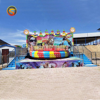 Équipement de conduite pour parc d'attractions, thème tiger l, 40 sièges, Disco Tagada, en soldes