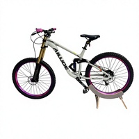 Bicicleta de Montaña con Cuadro de Aleación de Aluminio en Oferta, 10 Velocidades, Frenos de Disco Dobles, Suspensión con Amortiguador, Tamaño de Rueda 27.5/29
