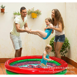 Inflatable Watermelon Pool For Kids 3-6 Years Old PVC Round Home Use - Product Image 2