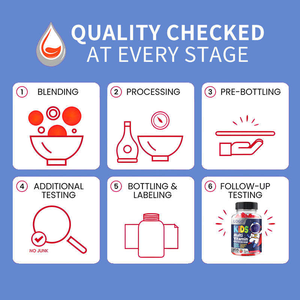 Gomitas multivitamínicas para niños OEM/ODM, que contienen una variedad de vitaminas y minerales, que apoyan la inmunidad. - Product Image 4