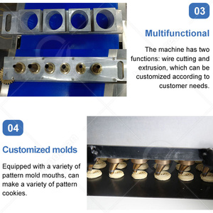 Máquina automática OCEAN De galletas de diferentes formas, máquina cortadora de alambre para galletas Macaron, máquina para hacer galletas - Product Image 5
