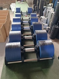 Manubrio Regolabile OEM ODM Personalizzato da 16kg/20kg/24kg/28kg/32kg/36kg/38kg/40kg/40.5kg/43kg/45kg <span class=keywords><strong>per</strong></span> Allenamento di Forza in <span class=keywords><strong>Palestra</strong></span> o a Casa - Product Image 3