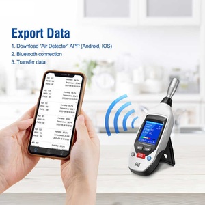 DT-96B màu hiển thị mini Partical truy cập PM2.5 pm10um Độ phân giải cao môi trường Meter với Bluetooth - Product Image 4