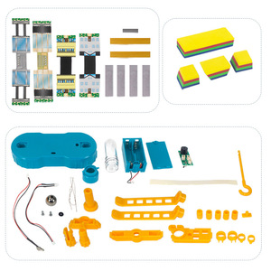 Kit d'expérimentation forestière intelligent, modèle d'alarme géologique et sismique, jouet de puzzle à assembler pour adolescents de 7 à 14 ans - Product Image 1