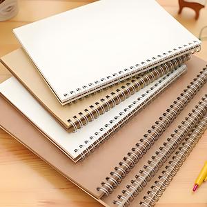 2025 Custom A5 B5 Cubierta de PVC personalizada Cuaderno en espiral Página forrada Diario de tapa dura Sublimación Encuadernación de hojas sueltas A6 Diario - Product Image 2