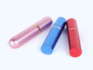 Оптом Пустой Круглый верхний и нижний цветной ароматерапия назальный ингалятор 5 мл ароматический назальный ингалятор с металлическим корпусом - Product Image 3