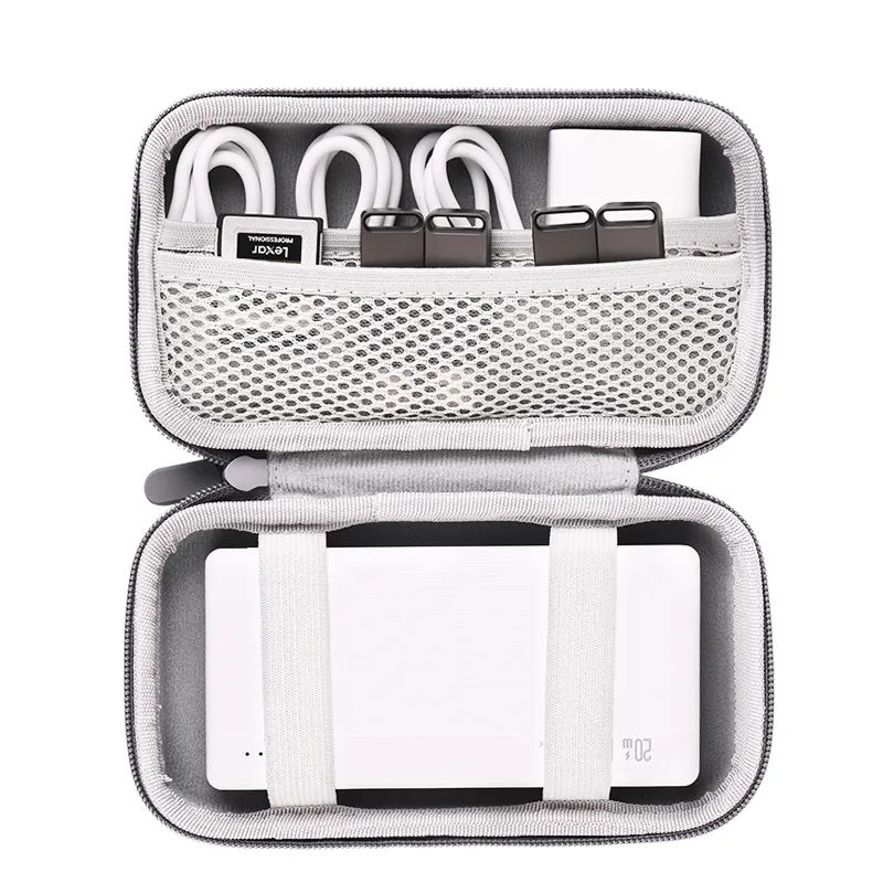USAMS-Mini bolsa de almacenamiento portátil para dispositivos de EVA, bolsa de almacenamiento digital, Banco de energía para auriculares y HDD