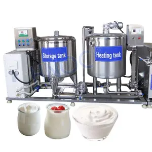 Komplette 1000L Joghurt Make Steril izer Prozess Produktions linie Small Scale 100L Pasteur iz adora De Leche