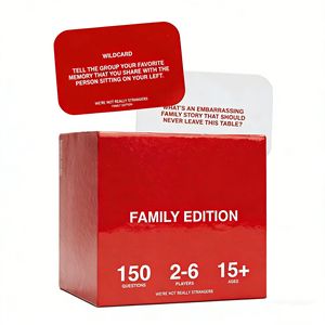 Jeux de cartes pour briser les glaçages pour les couples et les réunions de famille : Nous ne sommes pas des inconnus dans ces jeux de cartes à thème - Product Image 2