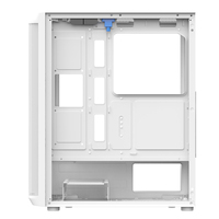 Boîtier de PC de jeu Ruix Odin PRO, couleur blanche, E-ATX, ATX, M-ATX, USB3.0, table de bureau, panneau latéral en SPCC, panneau latéral en verre trempé
