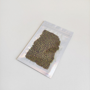 7x10cm Small Front clear Food Grade 3 Side Seal Flat Laser <strong>rainbow</strong> Iridescent Holographic Ziplock <strong>Bags</strong> - Product Image 4