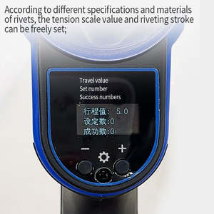 Pistolet à rivets électrique industriel sans fil RL-T1-20V à moteur brushless, force de traction super puissante 20000N, outil pour rivets de 2,4-6,4 mm – Offre Spéciale - Product Image 4