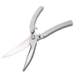 Stainless Steel Kitchen Shears Straight Head Multi Functional For Meat Fish Bone Cutting Home Use - Product Image 1