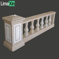 Fourniture directe d'usine Offre Spéciale marbre balustrade d'escalier balustrade de balcon en marbre