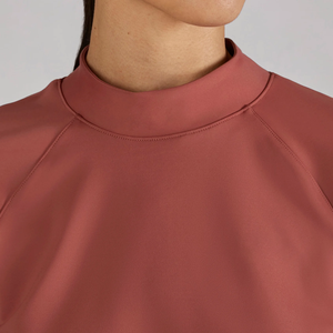 Bestex Scrubs Personnalisés Uniformes Ensembles Col Montant Manches Raglan Bandes Taille Manchettes Manches Femme Soins Infirmiers Scrubs Vente en Gros - Product Image 3