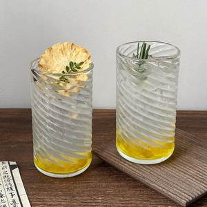 Verre à <span class=keywords><strong>cocktail</strong></span> style Ins, tasse à café, tasse à latte américain, verre à soda, verre à eau gazeuse, verre à jus, verre à lait pour le petit-déjeuner à la maison et les préparations mixées - Product Image 1