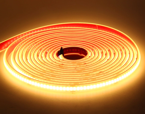 ไฟแถบ LED COB แรงดันสูง 110V 220V พร้อมปลั๊ก แบบไร้จุด กันน้ำ ยืดหยุ่นได้ สำหรับบ้าน ห้องนั่งเล่น ห้องนอน - Product Image 1