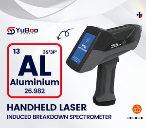 Spectromètre LIBS portable, version base en aluminium, analyseur portable pour le tri des ferraille d'aluminium et les tests PMI - Product Image 1