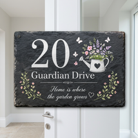 Plaque en pierre personnalisée 10*15cm, rectangulaire, plate, noire, vierge, impression UV, ardoise photo pour cadeau d'anniversaire