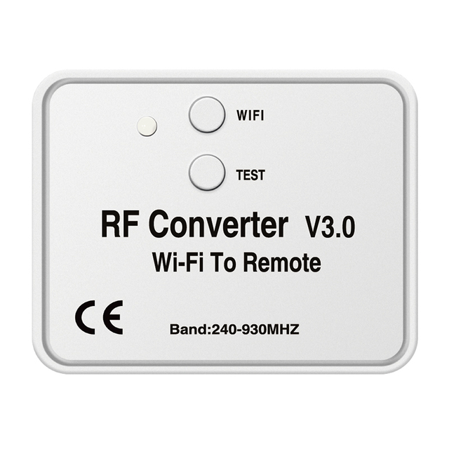 Universal Update WIFI to RF Converter 240-930mhz Compatible Remote Control YET6956WFR