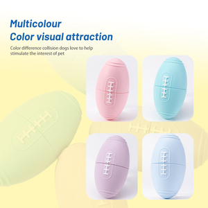 Bola Kaki <span class=keywords><strong>Mini</strong></span> kustom untuk hewan peliharaan mainan lempar interaktif kualitas tinggi untuk anjing kecil sedang mainan kunyah tahan lama untuk mangkuk hewan peliharaan - Product Image 5