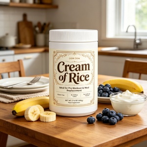 Crema de Arroz Sin Gluten, Suplemento Nutricional Deportivo para Reemplazo de Comidas, Suministro de Fábrica OEM ODM - Product Image 2