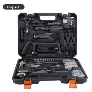 109-Piece OEM Hand <b>Tool</b> Set with Steel & Plastic Toolbox Storage Case Socket and Socket Wrench Sets - Product Image 5