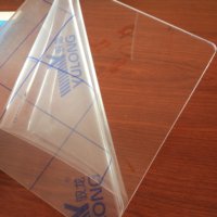Haute transparence brillant clair 2mm 3mm 5mm épaisseur fonte feuille acrylique en gros