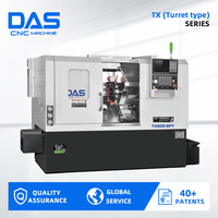 Mesin Bubut CNC DAS High Precision Horizontal Slant Bed Single Spindle Medium Duty TX 600-6PY Y-Axis Power Turret dengan Tailstock