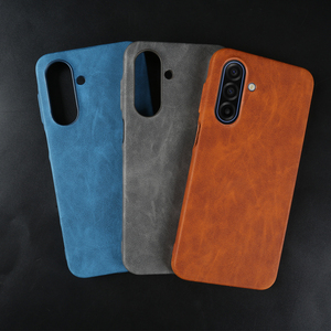Funda Protectora de Cuero Premium para Teléfono, Carcasa Trasera para Samsung <span class=keywords><strong>Galaxy</strong></span> S26 Ultra, S26 Plus, S25, S24 Plus, S23 <span class=keywords><strong>FE</strong></span>, S22, <span class=keywords><strong>S21</strong></span> Ultra - Product Image 3