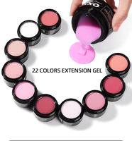 Offre Spéciale sans HEMA parfait ongles UV Gel Builder nu acrylique Extension Gel liquide auto-nivelant bouteille lampe à LED Source gratuite