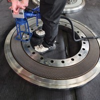 Matrice plate OEM Amandus Kahl 45-1250 pour moulin à granulés de bois |   Pièces détachées de qualité supérieure pour machine à granulés en acier inoxydable