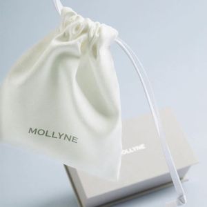 Best Quality Hot Sale Luxury Flannel Drawstring Pouch Custom Gift Jewelry <b>Packaging</b> <b>Bag</b> Small Velvet <b>Bag</b> With Logo Printing - Product Image 4