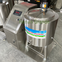 Pasteurisateur de lait et de jus 30L 50L 75L 100L 150L en acier inoxydable Temepring chocolat réservoir de maintien machine à mélanger liquide