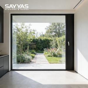 Fenêtre à battant horizontale en aluminium moderne et résistante, avec micro-ventilation, insonorisation et imperméabilisation, idéale pour <span class=keywords><strong>salon</strong></span> et hôtel - Product Image 3