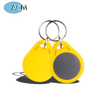 Porte-clés RFID T5577 125 kHz enregistrable, carte-clé d'hôtel, jeton de proximité, étiquette de clé RFID dupliquable, vente chaude
