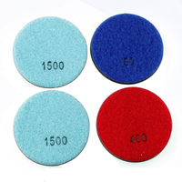 Disque de polissage et de meulage SUMO de 3 pouces en résine et cuivre, pour utilisation à sec et à l'eau, OEM pour meuleuse de sol
