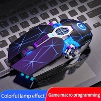 Penyangga Kabel Fokison Rgb Ukuran Kecil Mouse Ergonomis Vertikal Berkabel dengan Harga Grosir