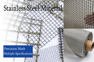 Factory Direct SS304/316 Stainless Steel Woven <b>Wire</b> Mesh Screen for Industrial Filtration - Product Image 6