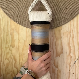 Décoration murale en macramé bohème personnalisée faite à la main pour la décoration d'<span class=keywords><strong>appartement</strong></span> à la maison Style Art déco - Product Image 2