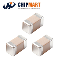 Condensateur céramique à disque haute tension Chipmart CBR06C419A5GAC 50VDC 4.1pF 10x10x10cm Haute Fréquence RF