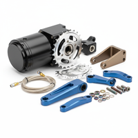 Kit de conversion de vélo électrique en aluminium usiné CNC sur mesure de haute précision, accessoires pour supports et pièces de moteur de vélo électrique