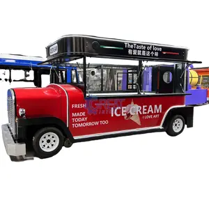 The New Listing Non Generador Tok Crepe Sale Food-Car Electric Food Cart Truck Van With Equipment