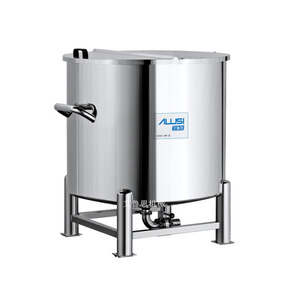 Tanque de refrigeración de leche de acero inoxidable 304/316L 400L de buena calidad/tanque de almacenamiento de leche/tanque de almacenamiento de refrigeración de leche para uso agrícola - Product Image 1