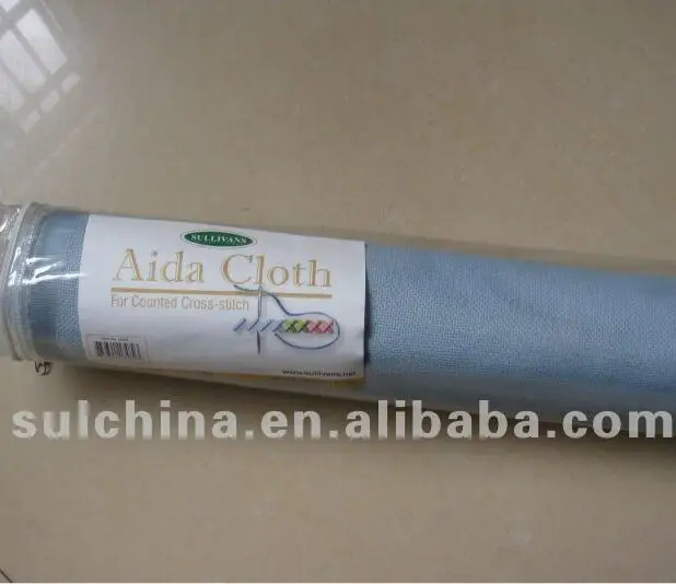 Aida Cloth cross stitch fabric package in roll embroidery cotton fabric