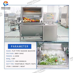 Machine commerciale de lavage et de blanchiment à bulles pour fruits, maïs et légumes avec réservoir basculant - Product Image 4