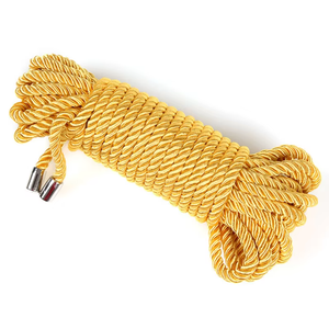 Vente en gros d'esclave de bondage 10m de corde en coton doux corde de chanvre tricotée esclave sexuelle jouets de retenue BDSM pour couples jeu de sexe équipement de bondage - Product Image 3