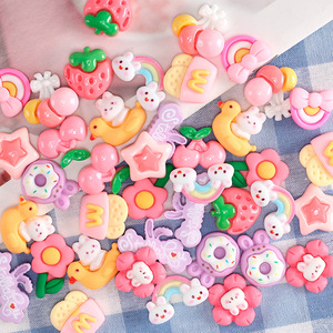 <b>Resin</b> <b>Craft</b> Charms Floral Cartoon Custom Shape Diy Artistic Accessories - Product Image 3