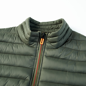 Vêtements mousse fermeture éclair <span class=keywords><strong>sans</strong></span> manches gilet debout gilet col matelassé <span class=keywords><strong>doudoune</strong></span> hommes gilet - Product Image 2